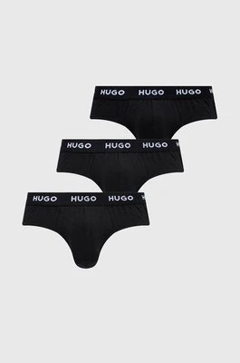 HUGO slipy (3-pack) 50469763 męskie kolor czarny 50469763