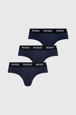 HUGO slipy (3-pack) 50469763 męskie kolor granatowy 50469763