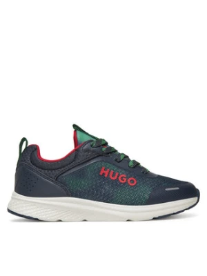 HUGO Sneakersy G00304 M Granatowy
