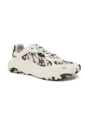 HUGO Sneakersy GO1ST_camo beżowy
