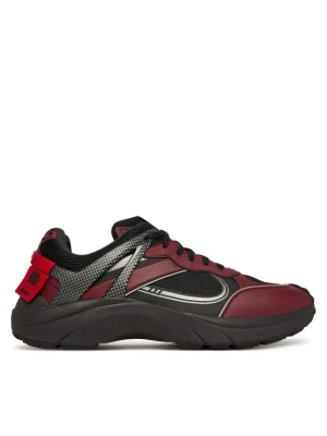 HUGO Sneakersy GO2 50553285 Bordowy