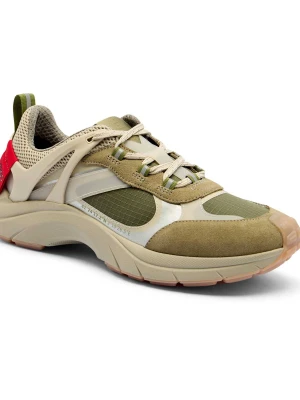 HUGO Sneakersy GO2_merp | z dodatkiem skóry zielony