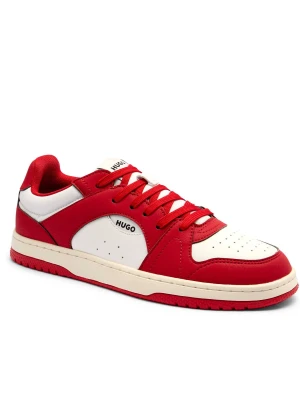 HUGO Sneakersy Hadrian_Tenn_sfpuny czerwony