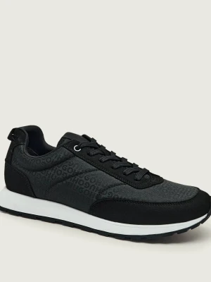 HUGO Sneakersy Icelin_runn_jqmono czarny