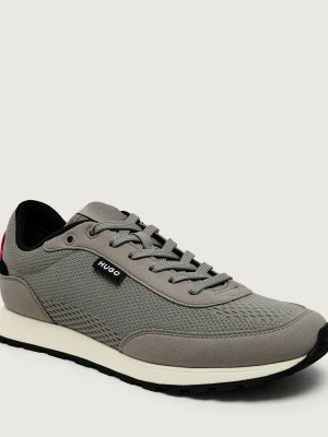HUGO Sneakersy Icelin_runn_knmf szary