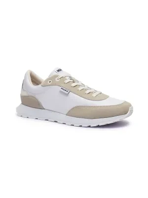 HUGO Sneakersy Icelin_Runn_rnsd | z dodatkiem skóry