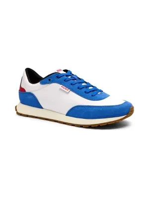 HUGO Sneakersy Icelin_Runn_rnsd | z dodatkiem skóry