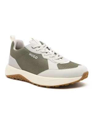 HUGO Sneakersy Kane_Runn_mfme oliwkowy