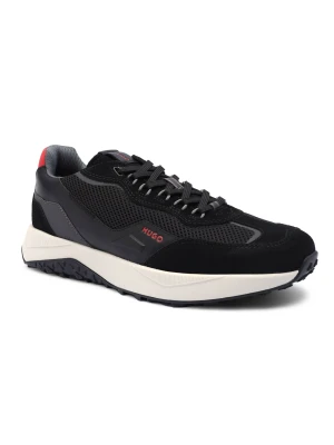 HUGO Sneakersy Kane | z dodatkiem skóry czarny