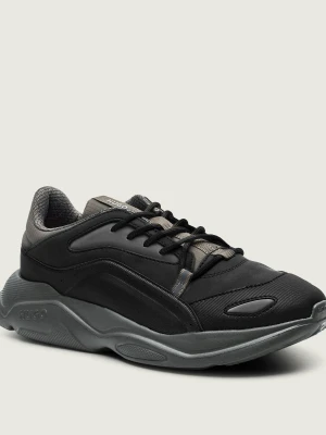 HUGO Sneakersy Leon czarny