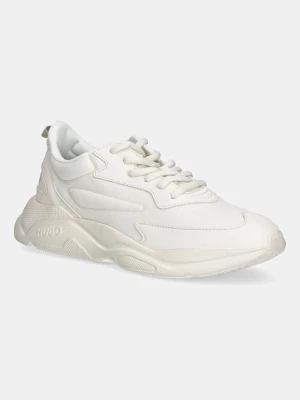 HUGO sneakersy Leon damskie kolor beżowy 50536660