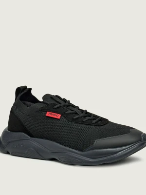 HUGO Sneakersy Leon_runn_mfkn czarny
