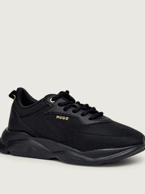 HUGO Sneakersy Leon_runn_nyrbpu czarny