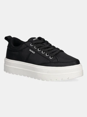 HUGO sneakersy Lyssa damskie kolor czarny 50548178
