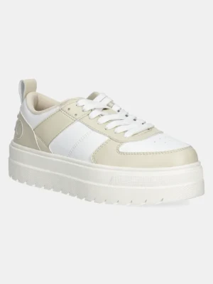 HUGO sneakersy Lyssa kolor beżowy 50536310
