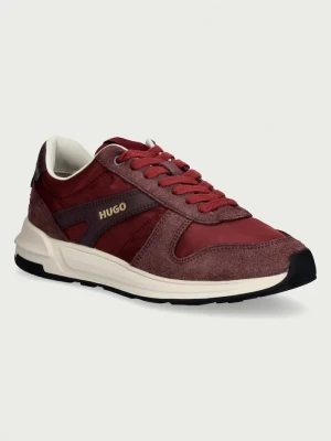HUGO sneakersy męskie GO3 bordowy