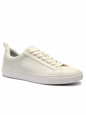 HUGO Sneakersy Morrie_Tenn_mono_N beżowy
