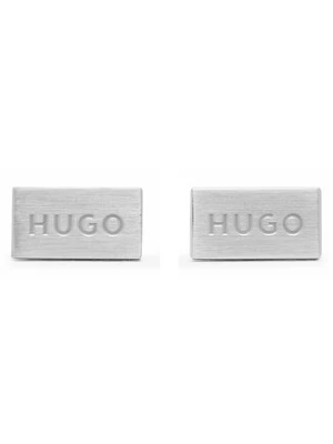 HUGO Spinki do mankietów E-Classic2 50565308 Srebrny