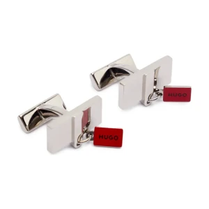 HUGO Spinki do mankietów E-HUGOTAG-CUF
