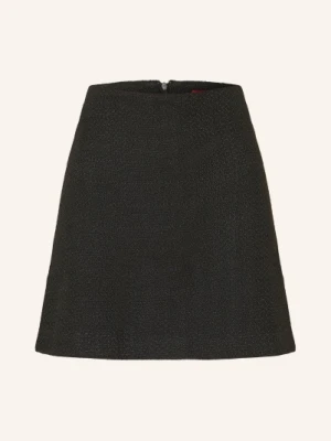Hugo Spódnica Bouclé Romese schwarz