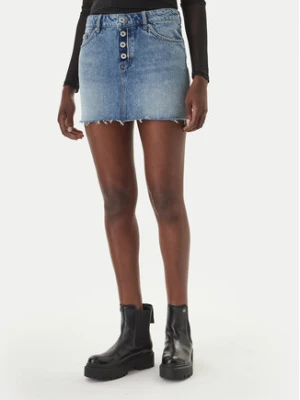 HUGO Spódnica jeansowa Galanie 50561137 Niebieski Regular Fit