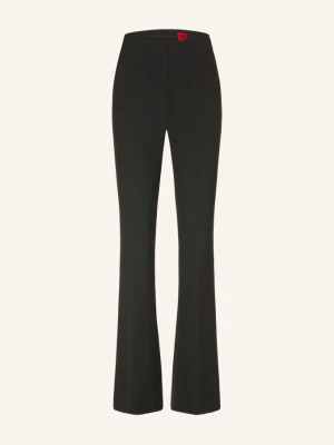 Hugo Spodnie Bootcut Marki Himima schwarz CZARNY