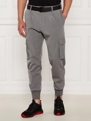 HUGO Spodnie cargo Glavin241 | Slim Fit
