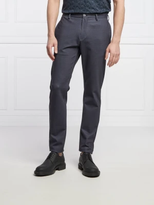 HUGO Spodnie David214 | Slim Fit granatowy