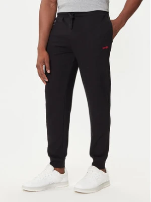 HUGO Spodnie dresowe Austin 50532012 Czarny Regular Fit