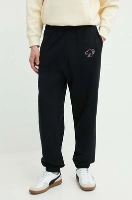 HUGO spodnie dresowe bawełniane kolor czarny gładkie 50518982