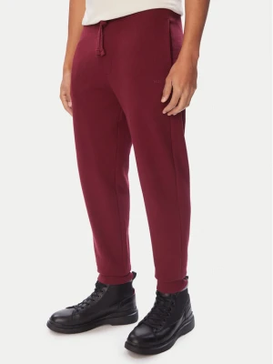 HUGO Spodnie dresowe Dayote232 50489617 Bordowy Regular Fit