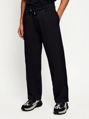 HUGO Spodnie dresowe Devropant | Relaxed fit czarny