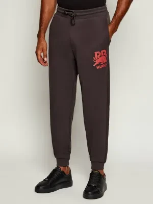 HUGO Spodnie dresowe Doverlopan_RB | HUGO x Racing Bulls | Relaxed fit