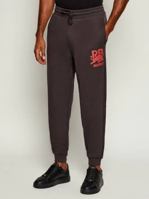 HUGO Spodnie dresowe Doverlopan_RB | HUGO x Racing Bulls | Relaxed fit
