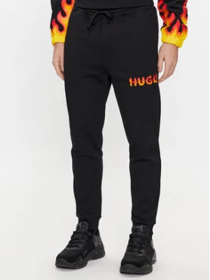 Hugo Spodnie dresowe Drada 50504788 Czarny Regular Fit
