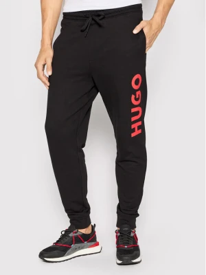 Hugo Spodnie dresowe Dutschi 50473211 Czarny Regular Fit