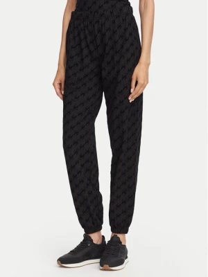 HUGO Spodnie dresowe Flokky 50566682 Czarny Relaxed Fit