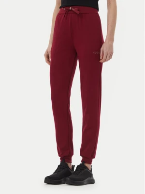 HUGO Spodnie dresowe Id 50556326 Czerwony Regular Fit