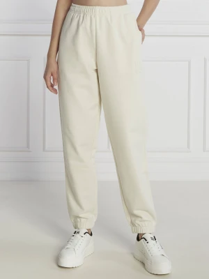 HUGO Spodnie dresowe Jogger 2 | Relaxed fit kremowy