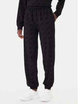 HUGO Spodnie dresowe Lokky 50545211 Czarny Regular Fit