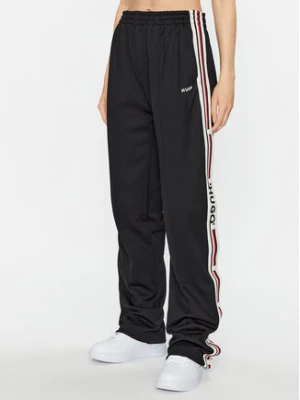 Hugo Spodnie dresowe Naluise 50492809 Czarny Regular Fit
