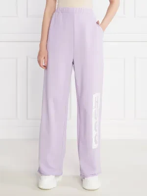 HUGO Spodnie dresowe Nasuede | Loose fit