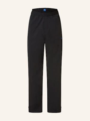 Hugo Spodnie Gablo Regular Fit Z Mieszanki Materiałów schwarz