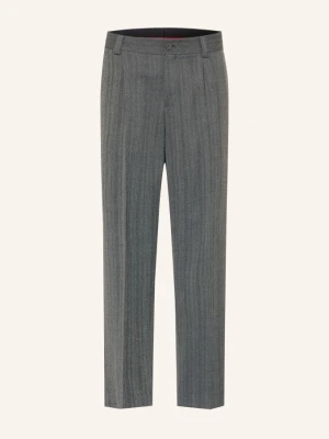 Hugo Spodnie Garniturowe Flips Modern Fit grau 028 DARK GREY