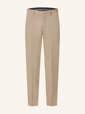 Hugo Spodnie Garniturowe Hesten Extra Slim Fit beige