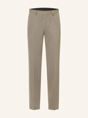 Hugo Spodnie Garniturowe Hesten Extra Slim Fit beige