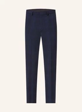 Hugo Spodnie Garniturowe Hesten Extra Slim Fit blau