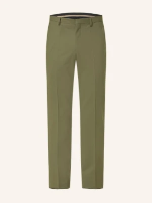 Hugo Spodnie Garniturowe Hesten Extra Slim Fit gruen