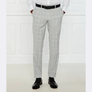 HUGO Spodnie Getlin232X | Slim Fit | z dodatkiem wełny