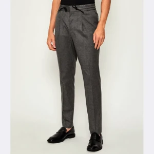 HUGO Spodnie Getlin251F3 | Slim Fit | z dodatkiem wełny
